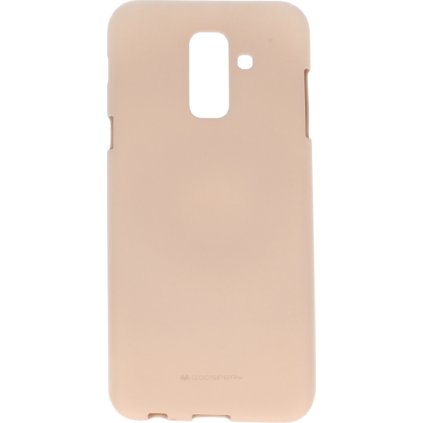 16262 pouzdro kryt pro samsung galaxy a6 plus 2018 a605f mercury soft feeling pink sand