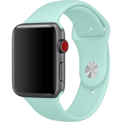 Jednobarevný řemínek pro Apple Watch - Marine green (Velikost 38/40/41mm, Obvod S-M (menší až střední obvod zápěstí), Barva Marine Green)