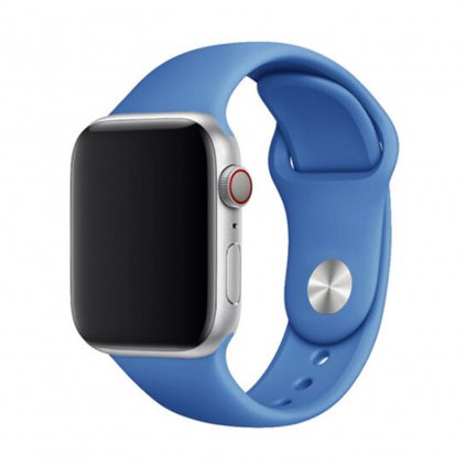 124 jednobarevny reminek pro apple watch royal blue