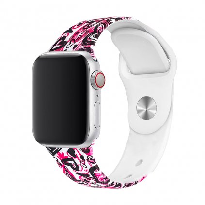 Řemínek s potiskem pro Apple Watch - Bláznivá láska