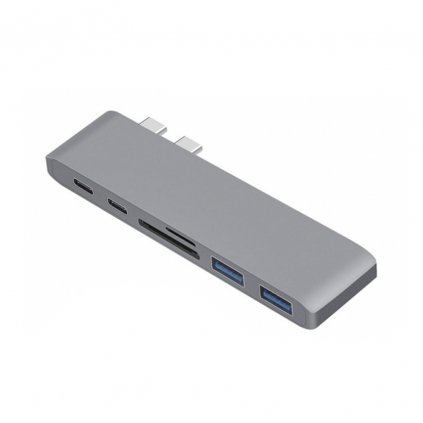 USB Hub pro Apple MacBook 6v1 - Vesmírně šedý