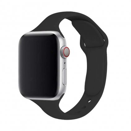 1653 damsky jednobarevny reminek pro apple watch cerny