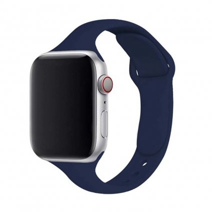 1671 damsky jednobarevny reminek pro apple watch midnight blue