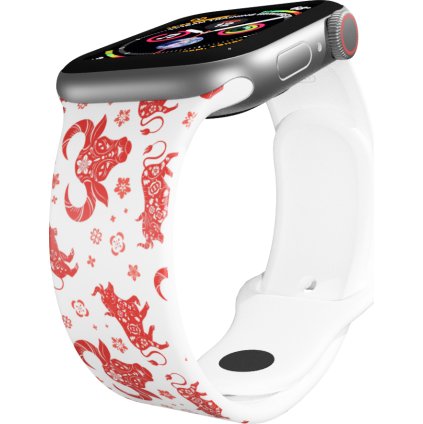 Apple watch řemínek Buvol (Barva Černá, Rozměr 38/40/41mm)