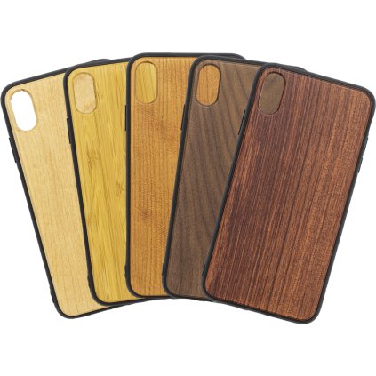 Dřevěný kryt pro iPhone XR (Barevná varianta Bambus)