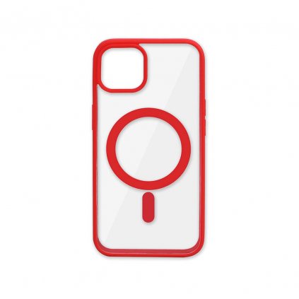 Silikonový obal na iPhone s Magsafe - Červený