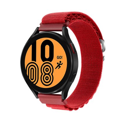 Nylonový řemínek alpský tah na chytré hodinky - Červený