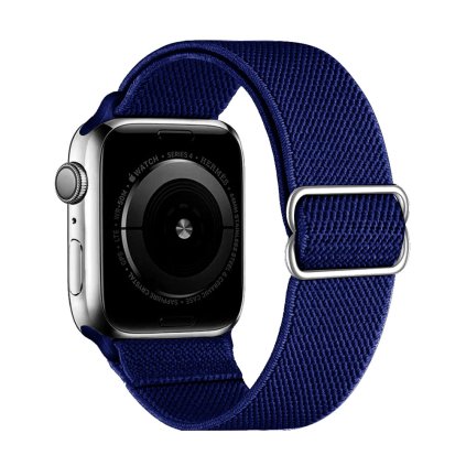 Nastavitelný nylonový řemínek na Apple Watch - Royal Blue