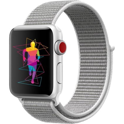 Nylonový řemínek pro Apple Watch 38/40/41/42(S10)mm (Barevná varianta Šedá)