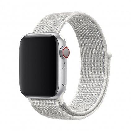 438 nylonovy reminek na apple watch summit white