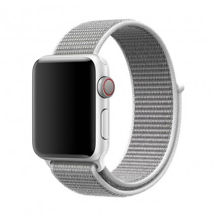 Nylonový řemínek na Apple Watch - Pearl