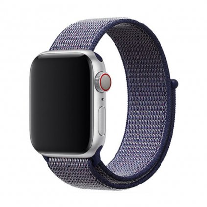 729 nylonovy reminek na apple watch midnight blue