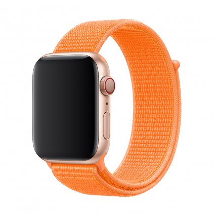 810 1 nylonovy reminek na apple watch papaya