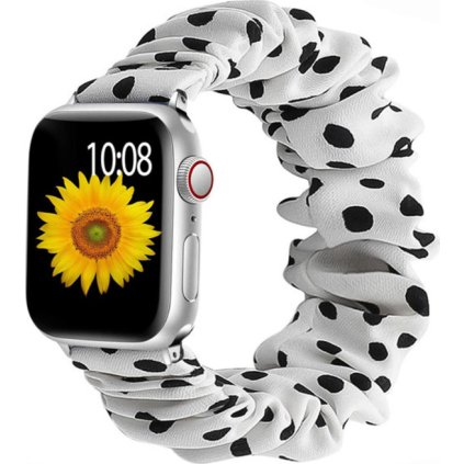 Stylový řemínek pro Apple Watch - Bílo-černý (Barva Bílo-černá, Velikost 38/40/41mm)
