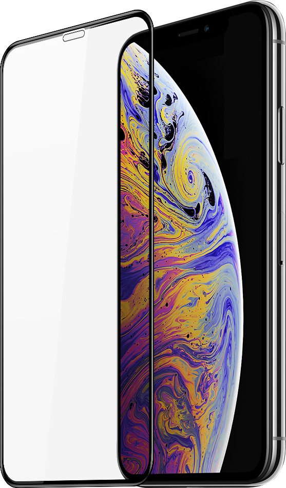 DuxDucis Ochranné tvrzené sklo pro iPhone XS Max - DuxDucis, Full Glass Black