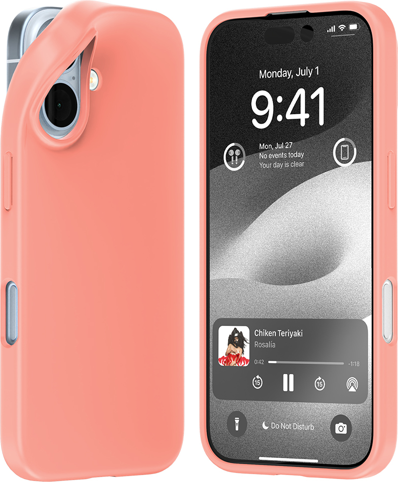 Mercury Ochranný kryt na iPhone 16 - Mercury, Soft Feeling Pink