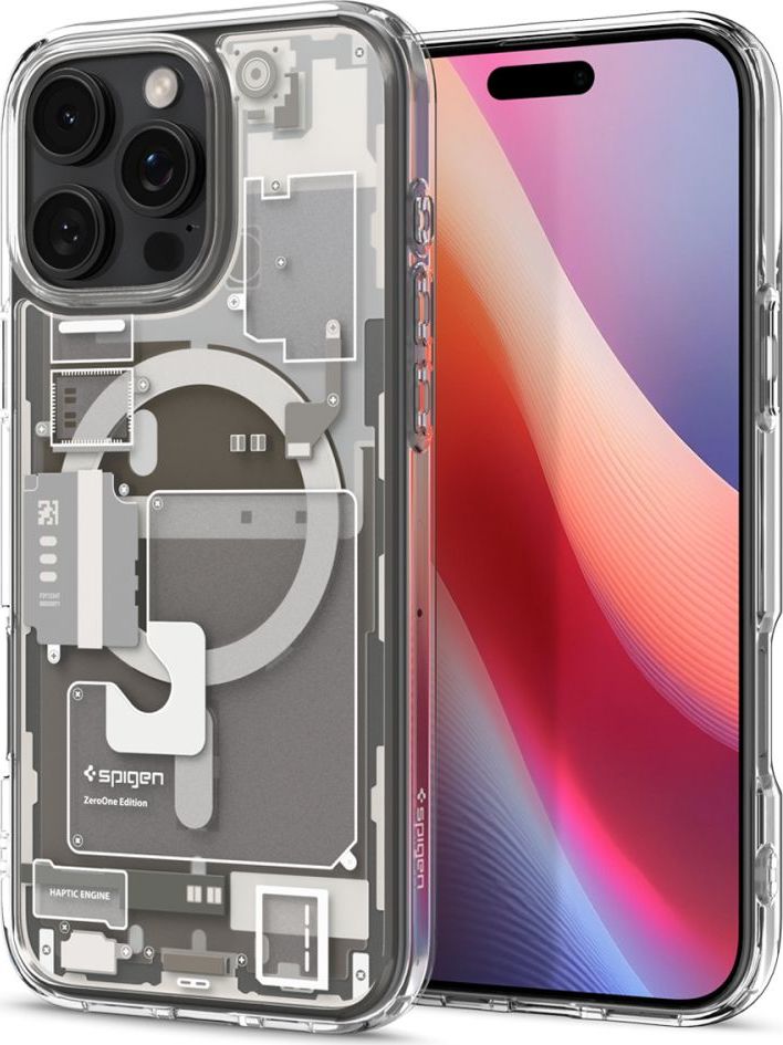 Spigen Ultra Hybrid MagSafe kryt iPhone 16 Pro zero one natural titanium