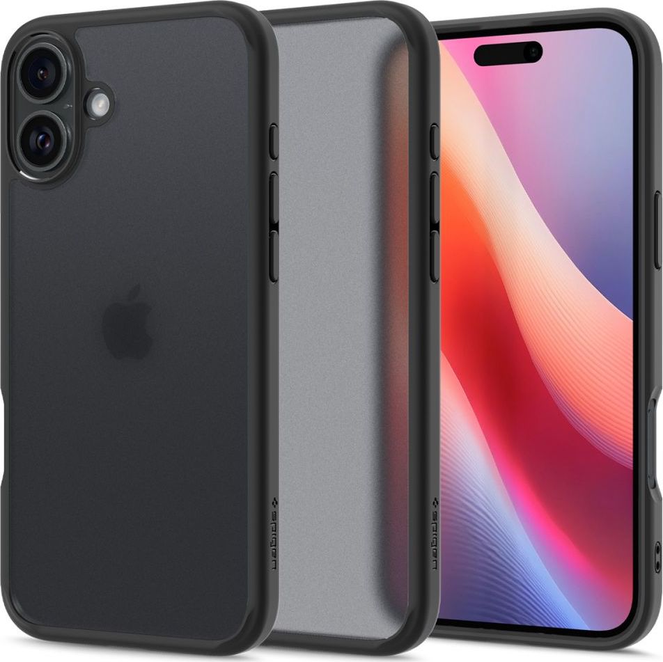 Spigen Ultra Hybrid kryt iPhone 16 frost black