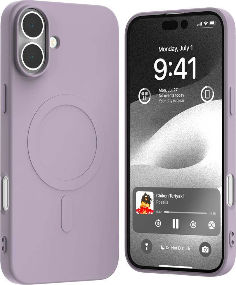 Mercury Ochranný kryt na iPhone 16 PLUS - Mercury, SemiSilicon MagSafe Purple