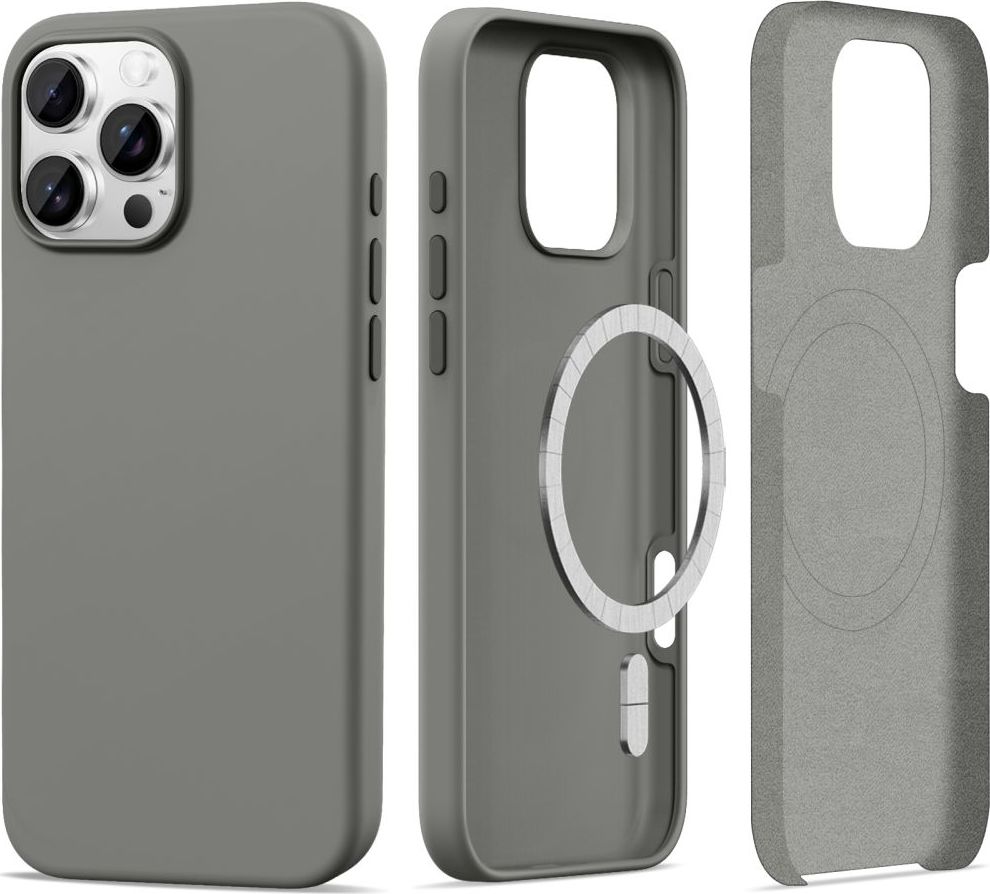 Tech-Protect Ochranný kryt na iPhone 16 Pro MAX - Tech-Protect, Silicone MagSafe Clay