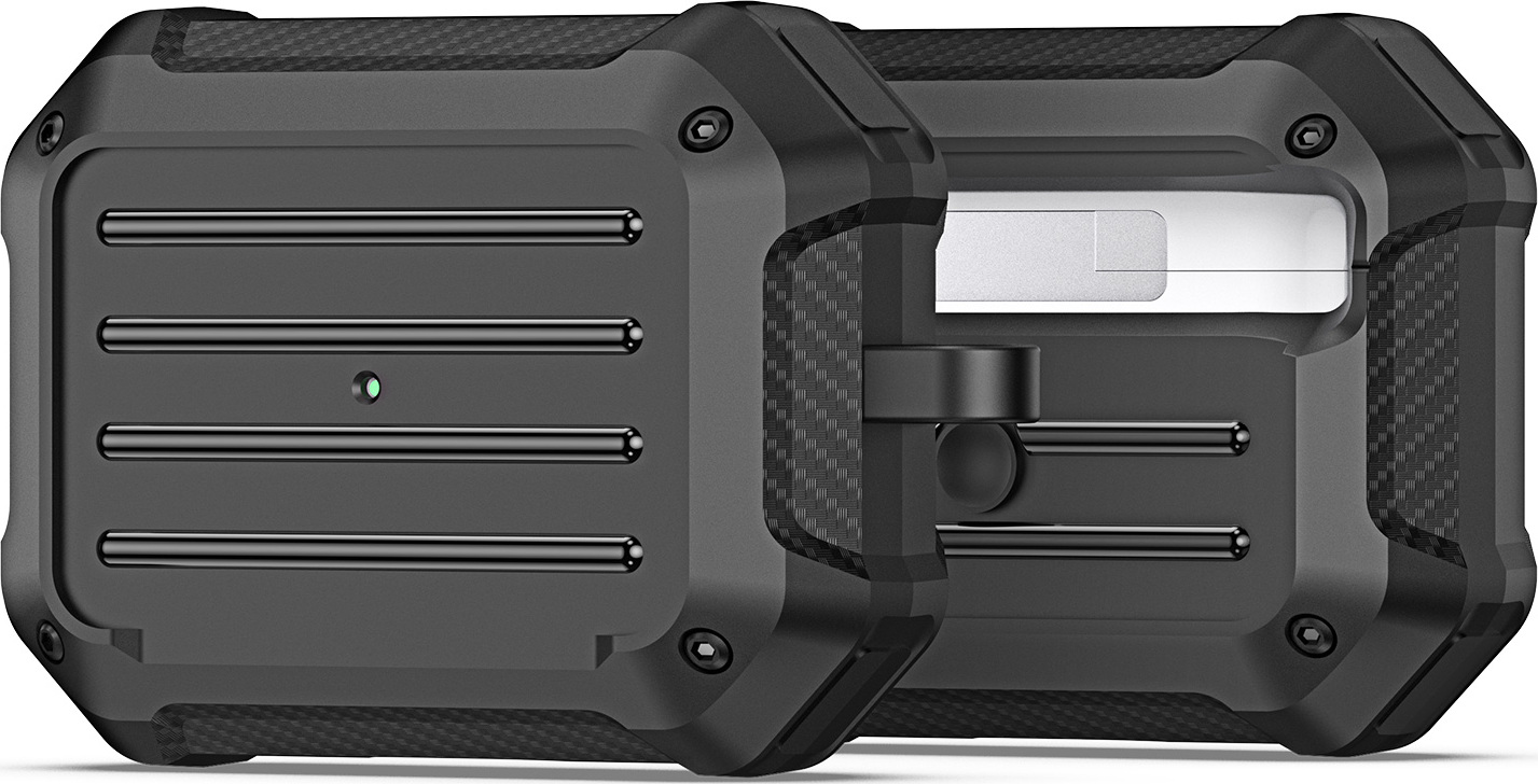 DuxDucis Pouzdro na sluchátka AirPods Pro 1/2 - DuxDucis, PECE Black