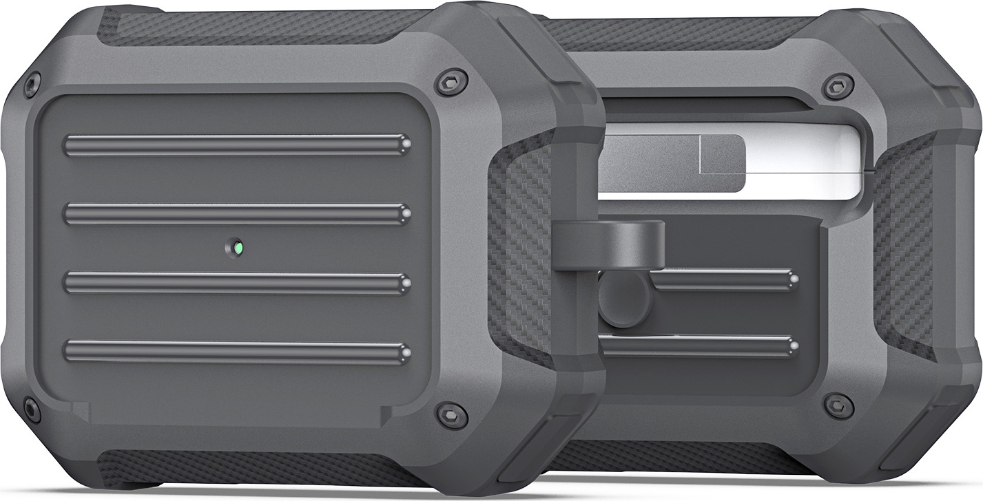 DuxDucis Pouzdro na sluchátka AirPods Pro 1/2 - DuxDucis, PECE Gray