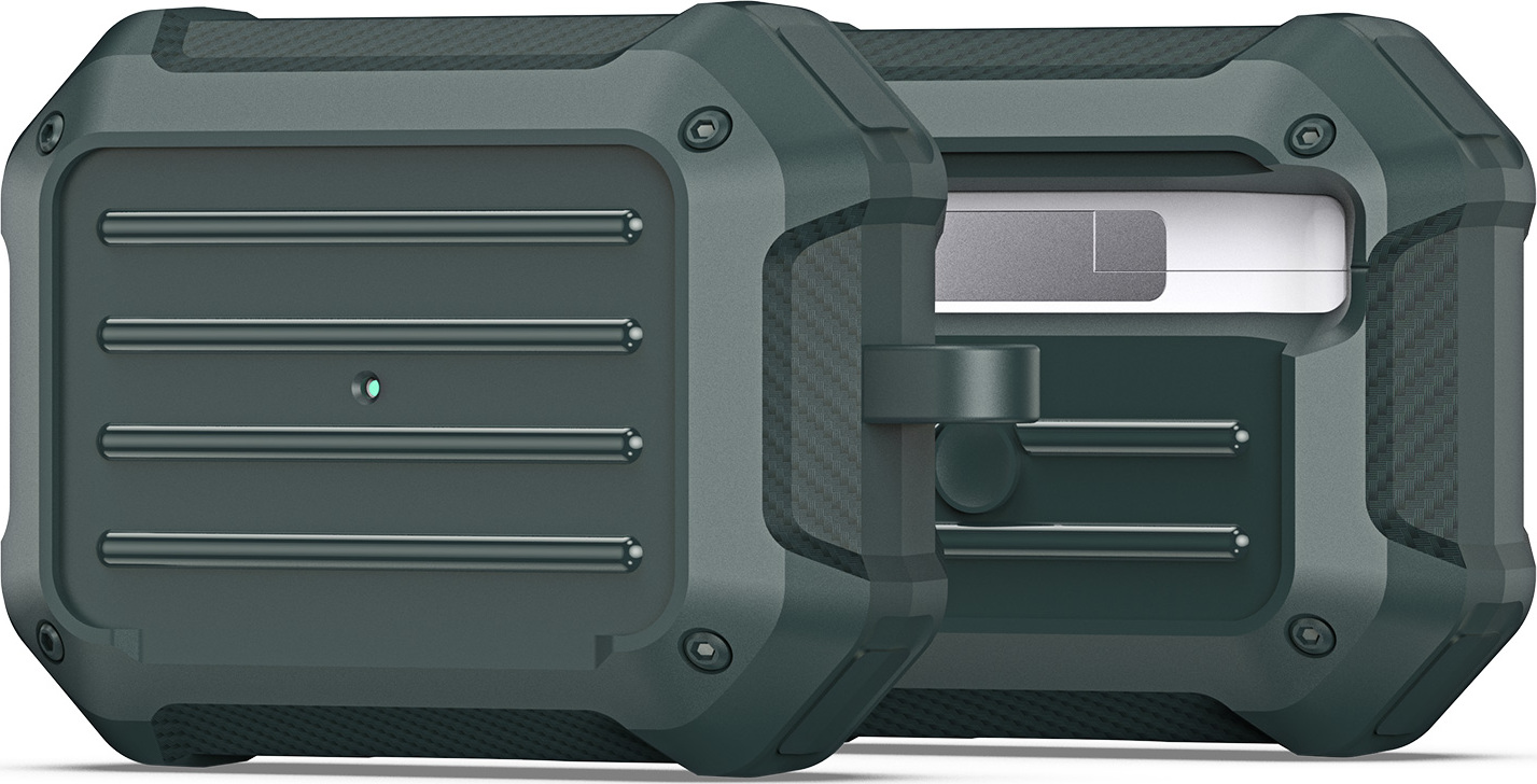 DuxDucis Pouzdro na sluchátka AirPods Pro 1/2 - DuxDucis, PECE Green