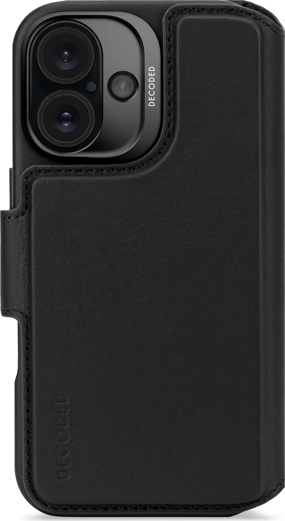 Decoded Ochranné na iPhone 16 - Decoded, Detachable Wallet Black