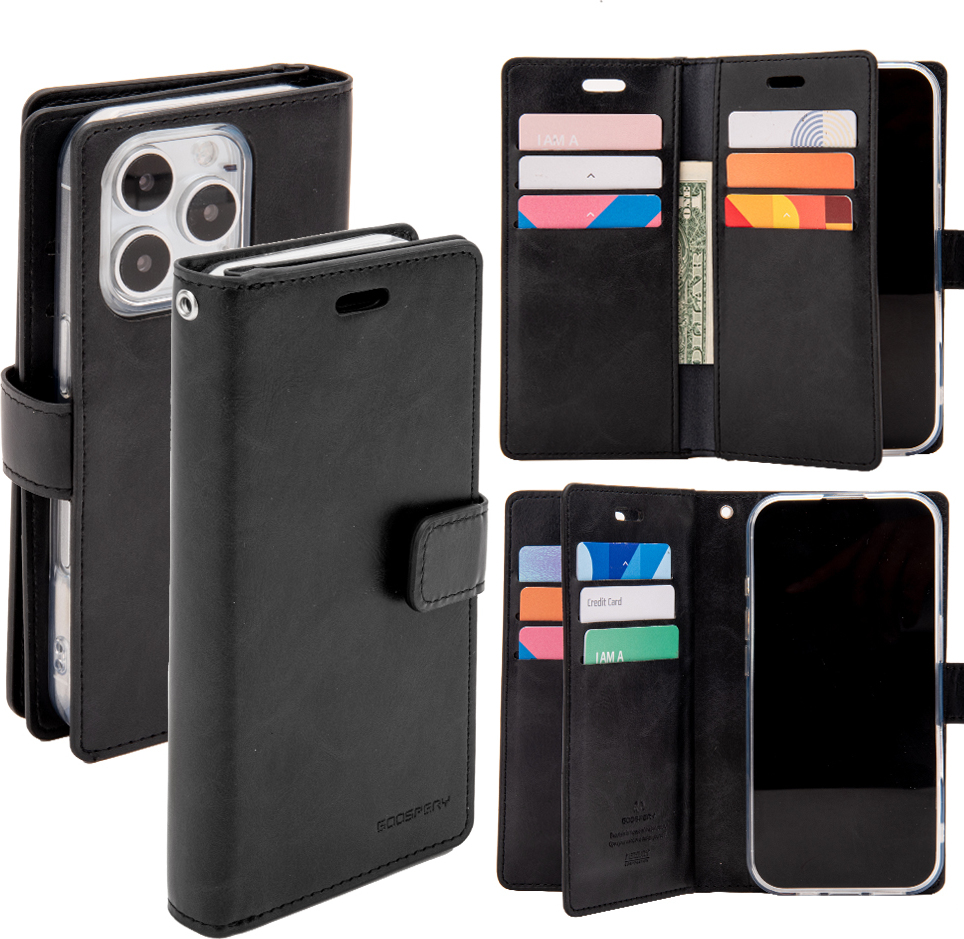 Mercury Ochranné pouzdro na iPhone 16 Pro - Mercury, Mansoor Diary Black