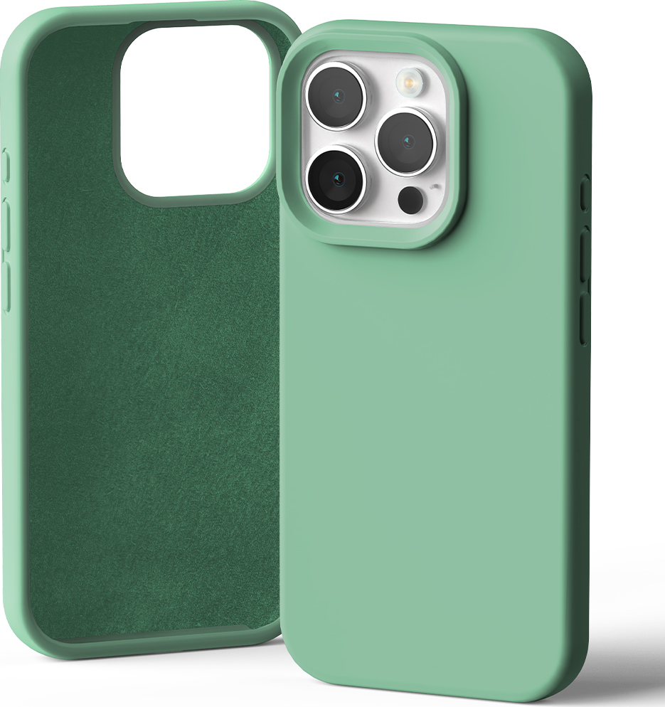 Mercury Ochranný kryt na iPhone 16 Pro - Mercury, Silicone Green