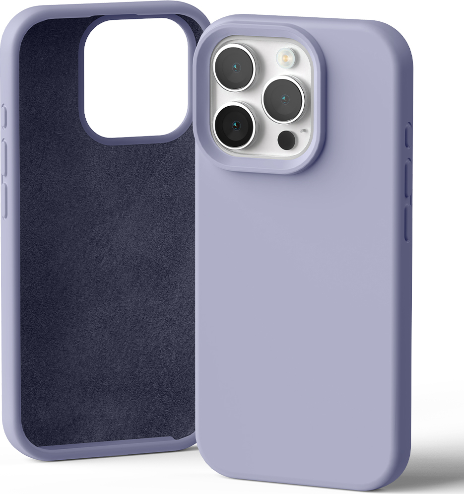 Mercury Ochranný kryt na iPhone 16 Pro - Mercury, Silicone Lavender