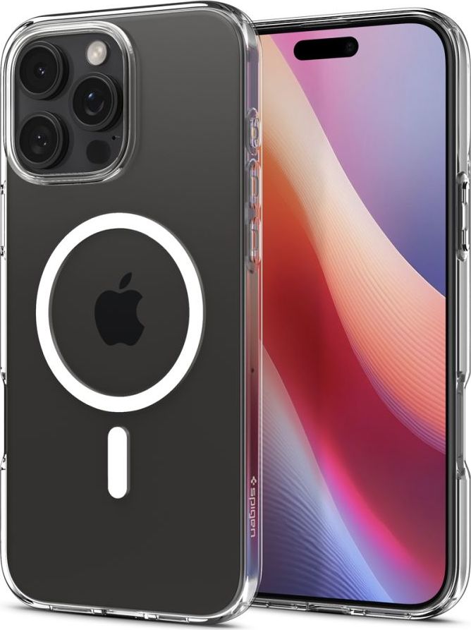 Kryt pro iPhone 16 Pro Spigen Liquid Crystal MagSafe - průhledný