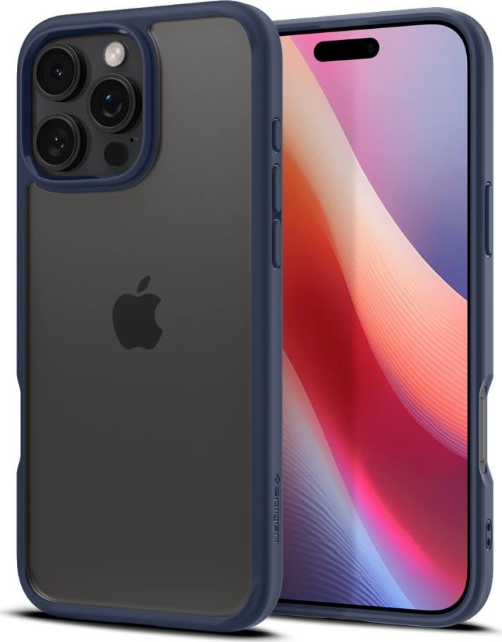 Spigen Ultra Hybrid kryt iPhone 16 Pro navy blue
