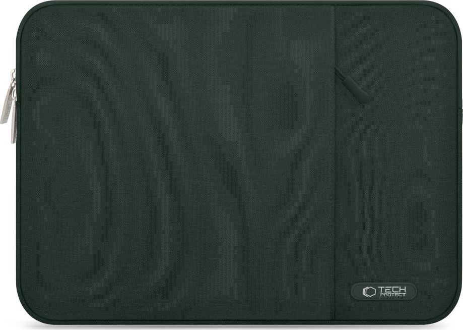 Tech-Protect Pouzdro na notebook - Tech-Protect, 13-14 Sleevy Midnight Green