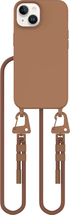 Tech-Protect Kryt se šňůrkou na iPhone 13 - Tech-Protect, Magnecklace MagSafe Chocolate Brown