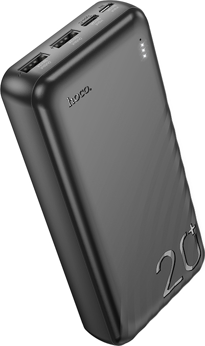 Hoco Externí baterie / powerbanka - Hoco, J123A Element 20000mAh Black