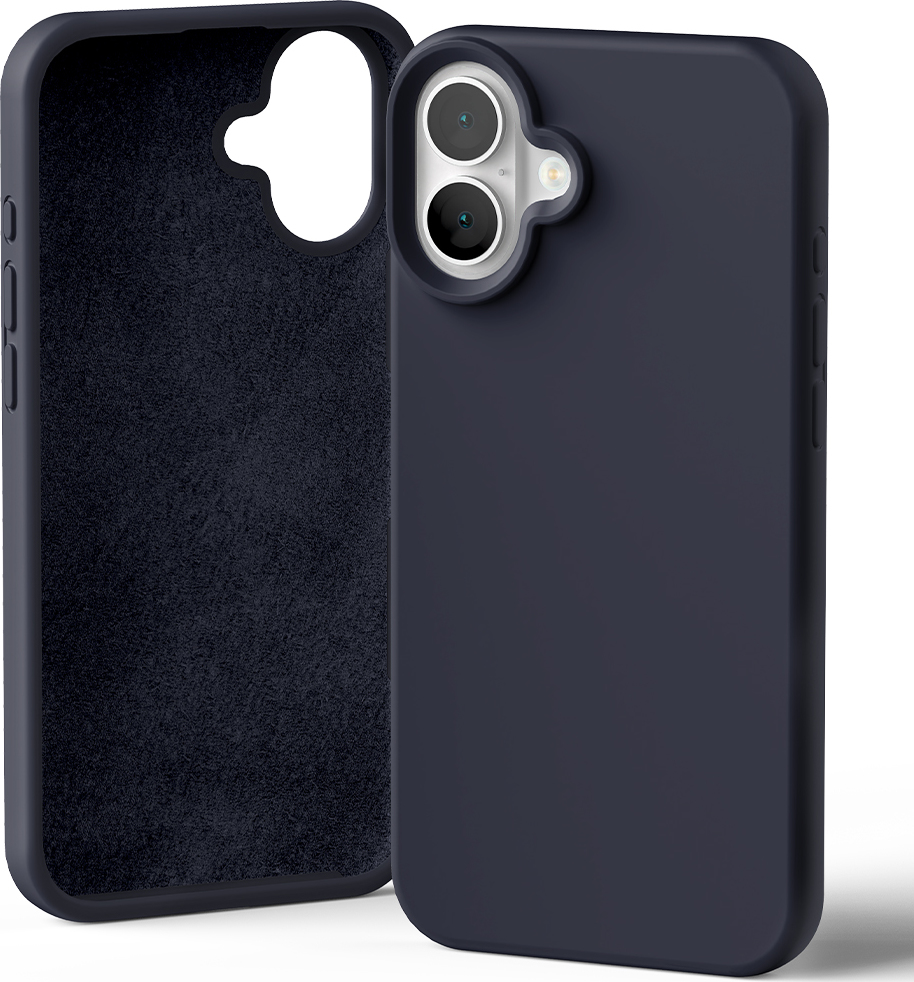 Mercury Ochranný kryt na iPhone 16 PLUS - Mercury, Silicone Navy