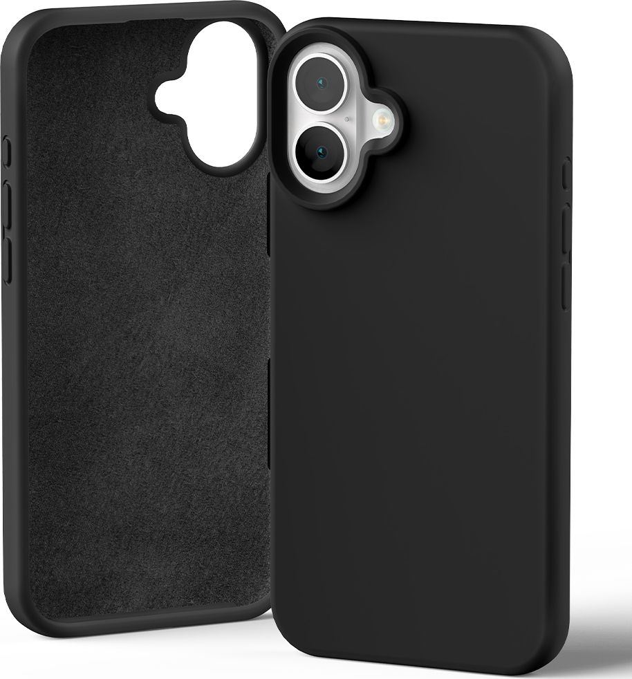 Mercury Ochranný kryt na iPhone 16 PLUS - Mercury, Silicone Black
