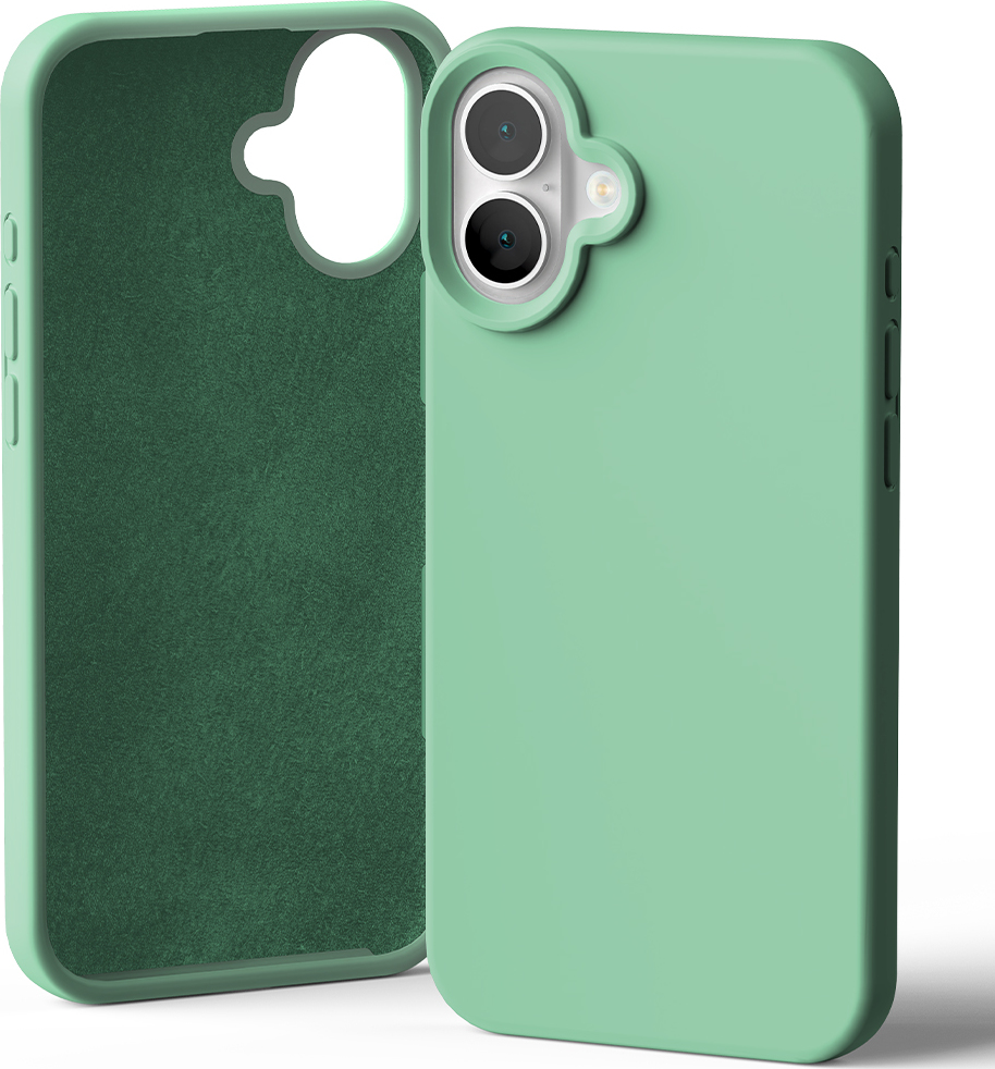 Mercury Ochranný kryt na iPhone 16 PLUS - Mercury, Silicone Green