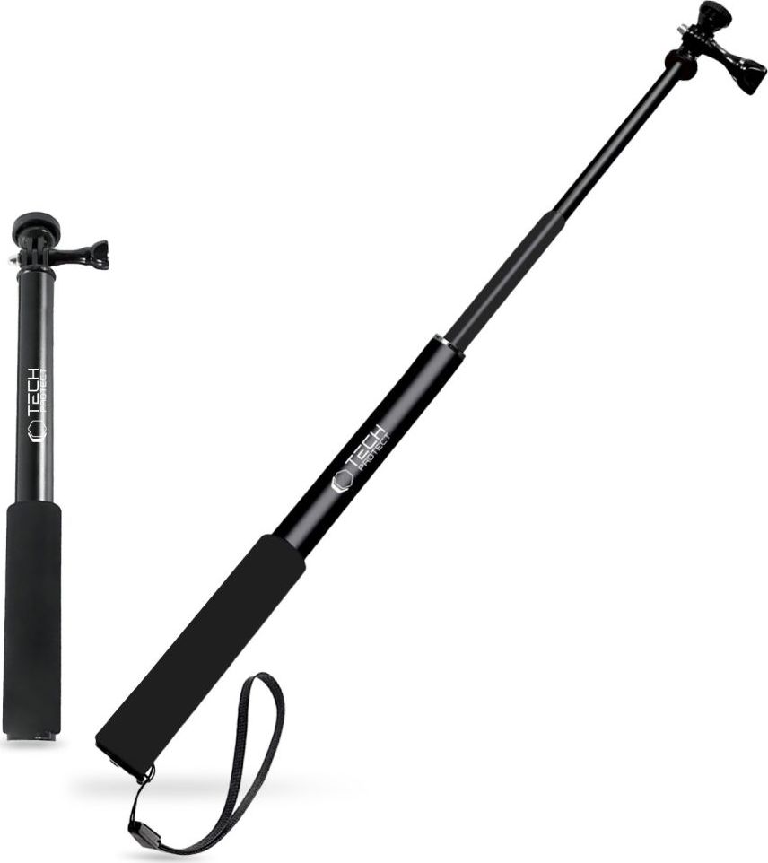 Tech-Protect Teleskopický monopod pro kameru GoPro - Tech-Protect, GA100 Black
