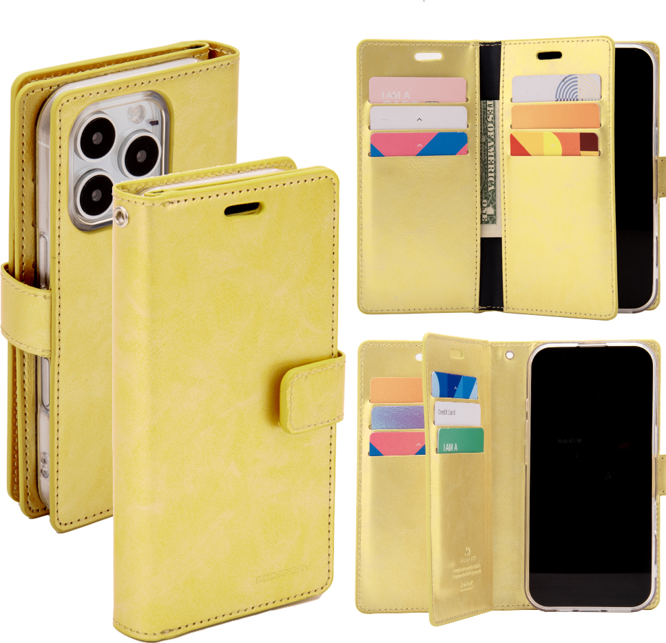 Mercury Ochranné pouzdro na iPhone 16 Pro - Mercury, Mansoor Diary Gold