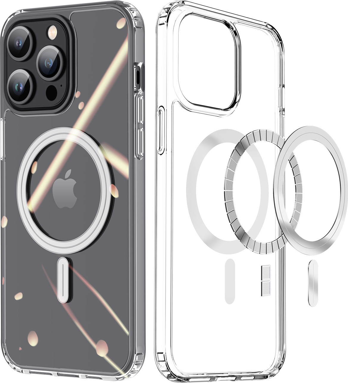 DuxDucis Ochranný kryt na iPhone 15 Pro - DuxDucis, Clin Case with MagSafe