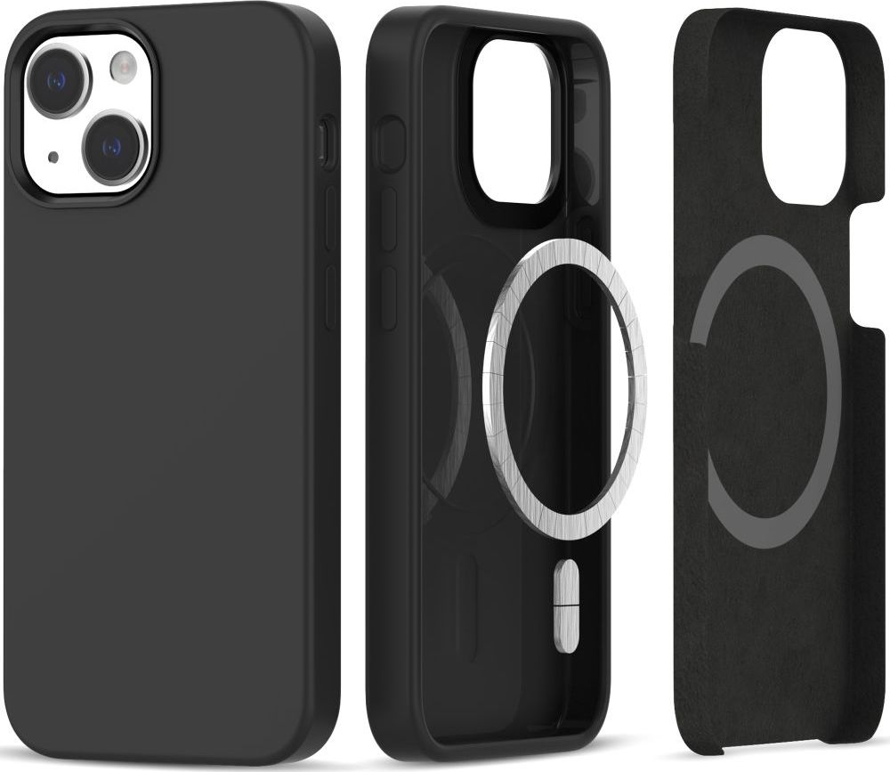 Tech-Protect Ochranný kryt na iPhone 13 / 14 - Tech-Protect, Silicone MagSafe Black