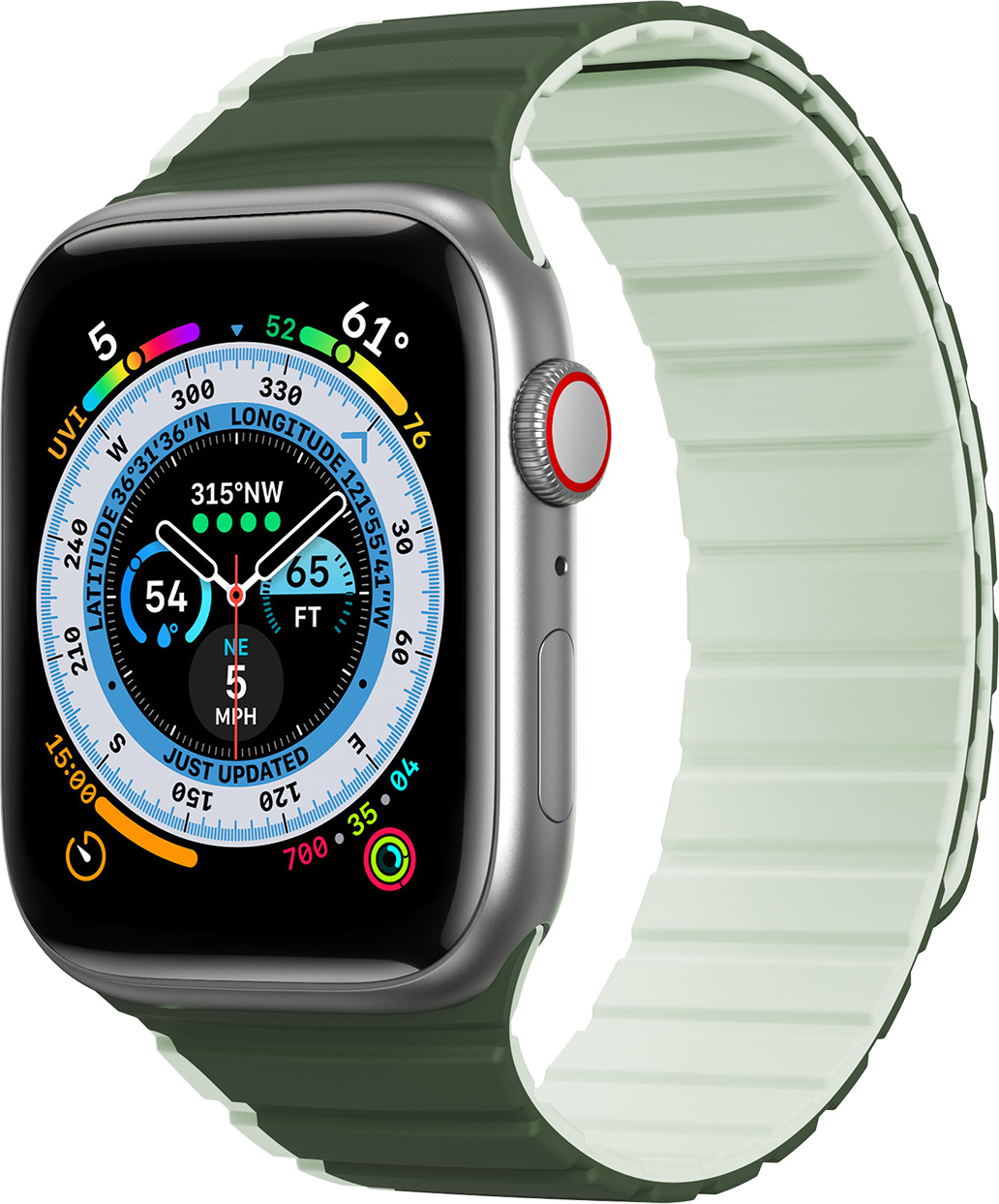 DuxDucis Řemínek na Apple Watch 38mm / 40mm / 41mm / 42mm - DuxDucis, LD Green