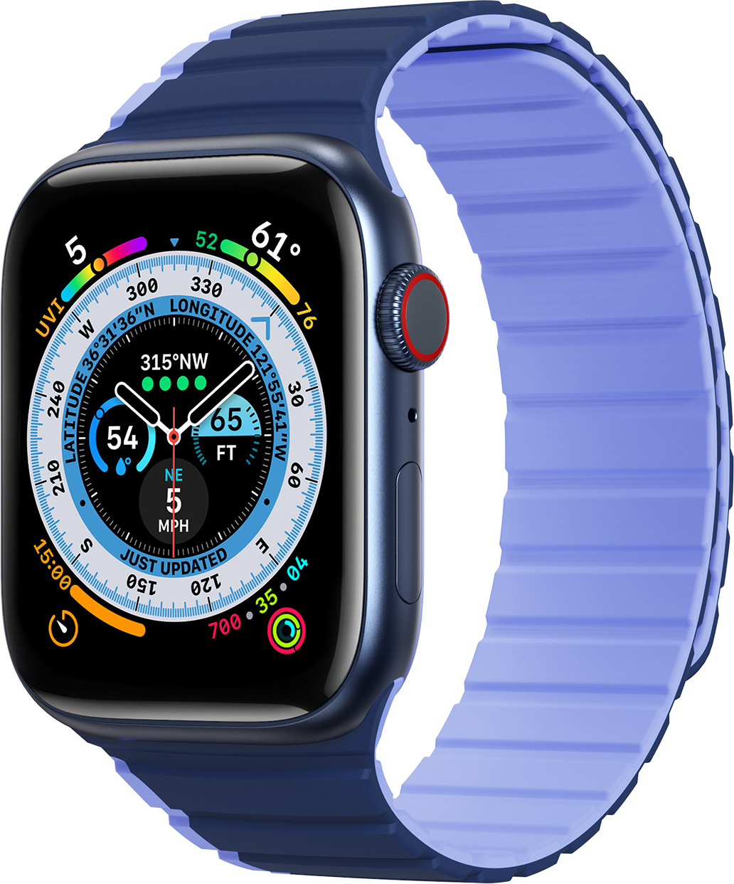 DuxDucis Řemínek na Apple Watch 44mm / 45mm / 46mm / 49mm - DuxDucis, LD Blue