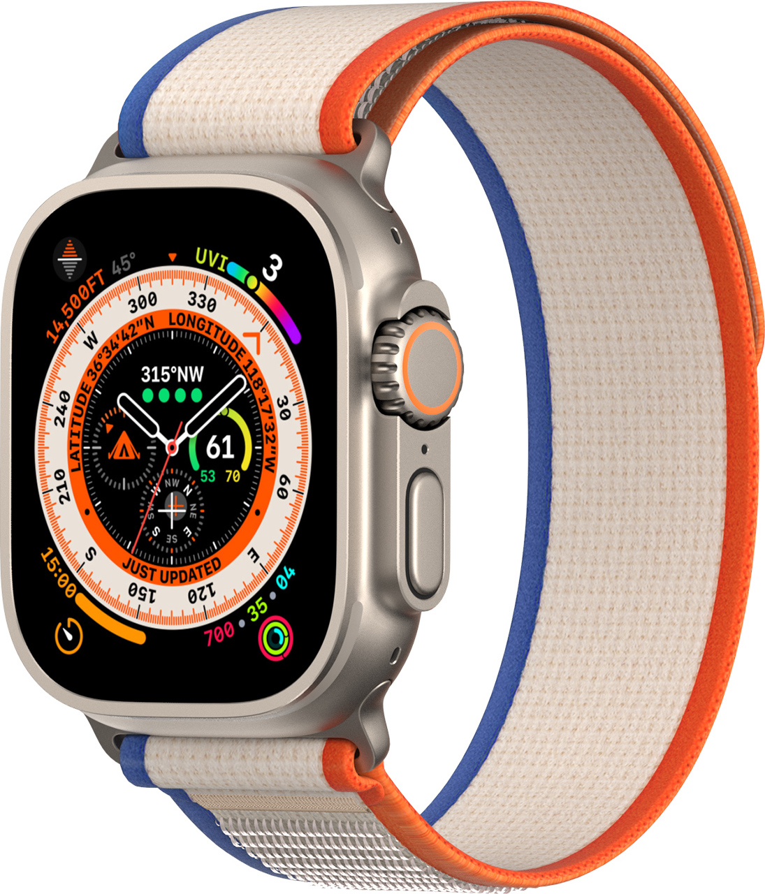 DuxDucis Řemínek na Apple Watch 38mm / 40mm / 41mm / 42mm - DuxDucis, YJ Orange/Beige