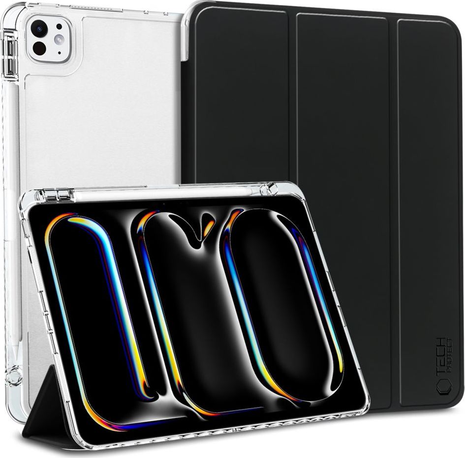 Tech-Protect Pouzdro na iPad Pro 11 (2025/2024) - Tech-Protect, SmartCase Hybrid Black