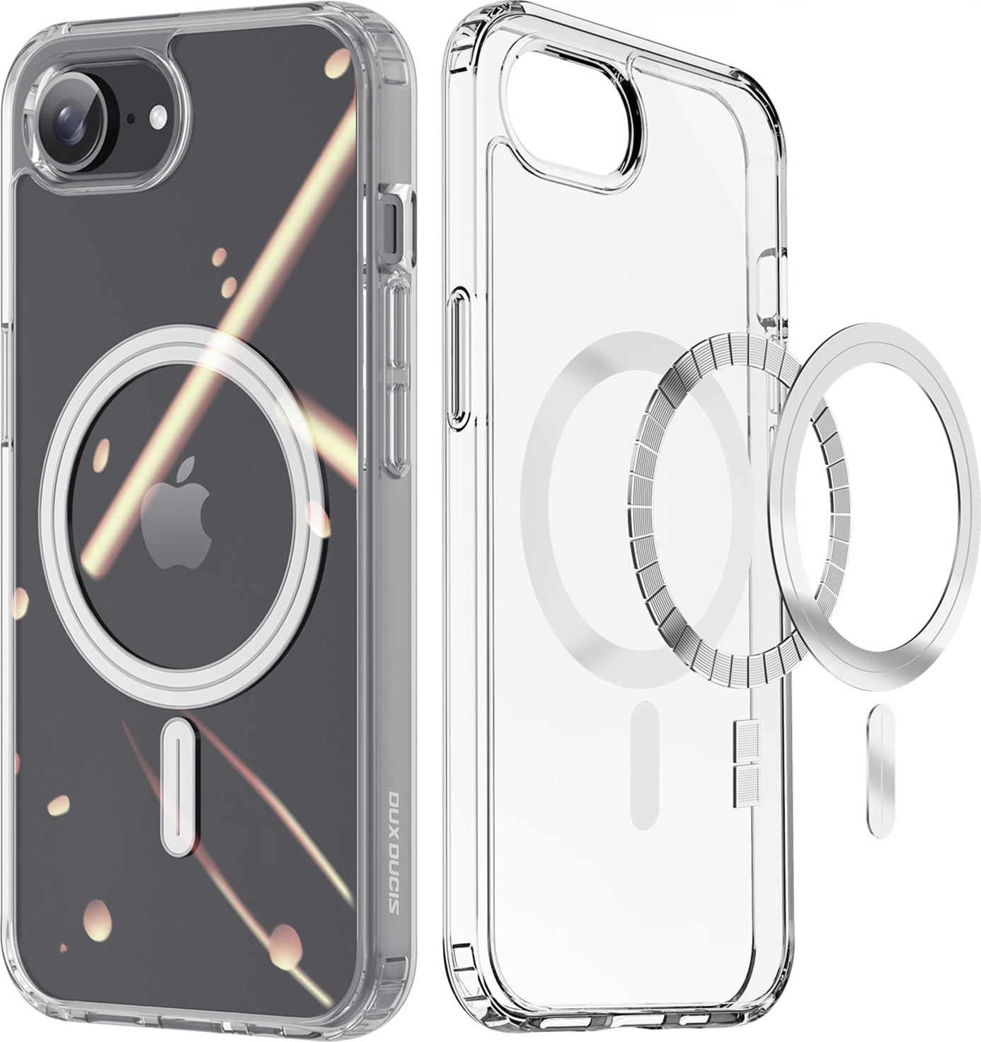 DuxDucis Ochranný kryt na iPhone 16e - DuxDucis, Clin Case with MagSafe