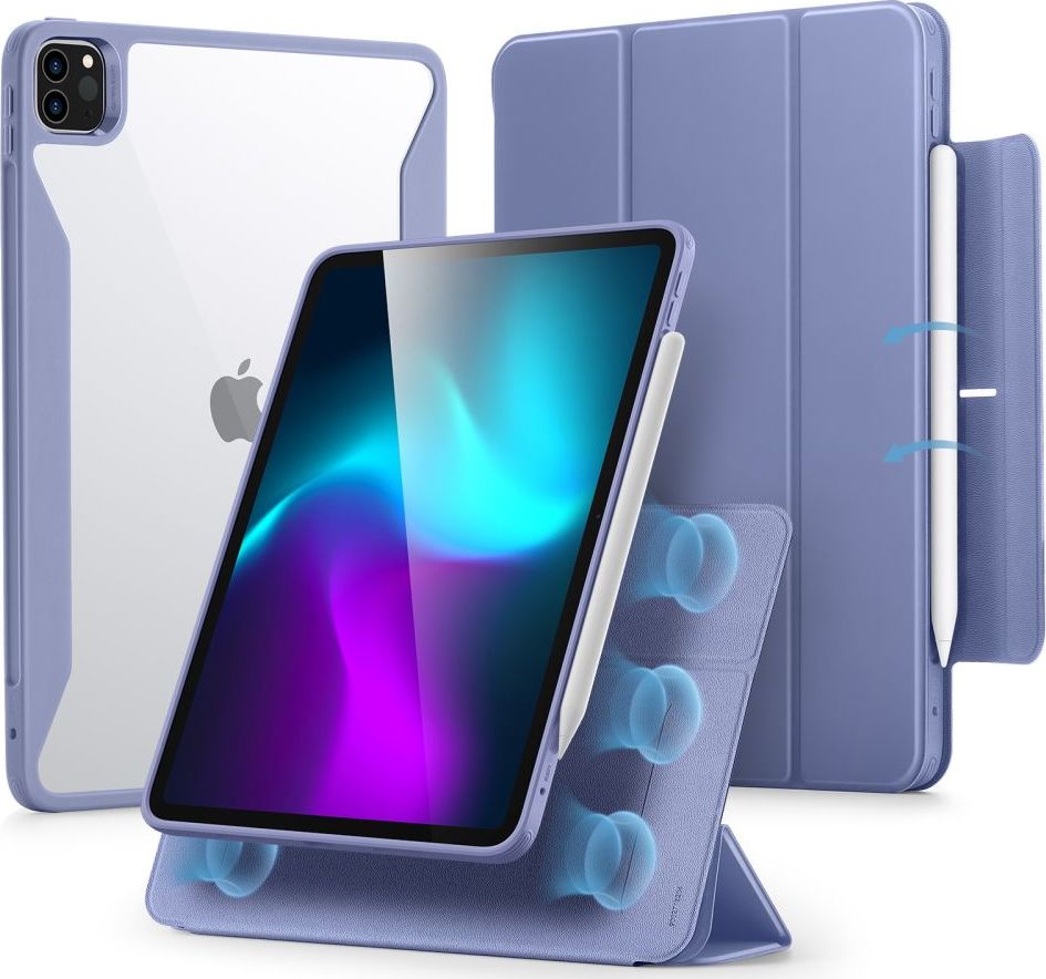 Esr Pouzdro na iPad Pro 11 (2025/2024) - ESR, Rebound Hybrid Lavender