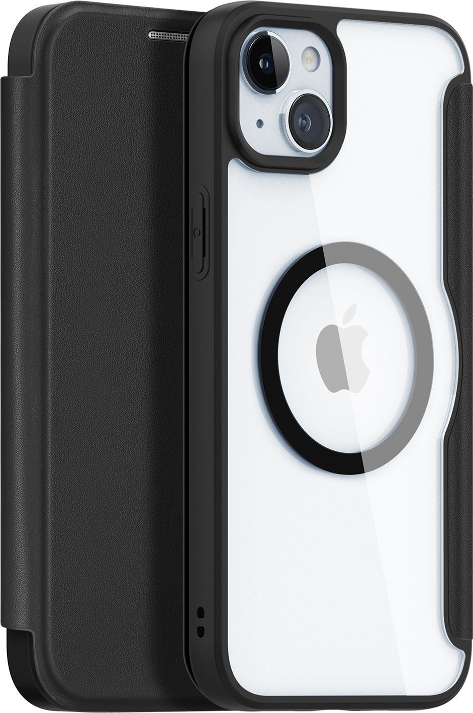 DuxDucis Ochranné pouzdro na iPhone 15 PLUS - DuxDucis, SkinX Pro with MagSafe Black